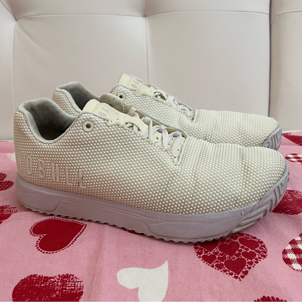 Nobull Superfabric Trainers Gym Sneakers Shoes White Men’s Size 8.5